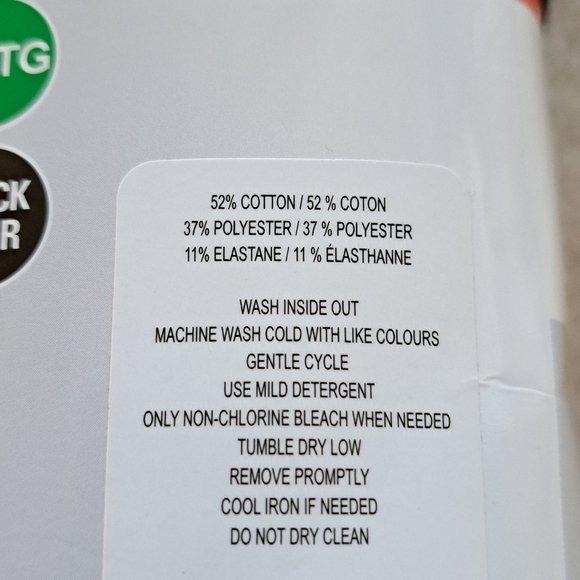 32° Degrees Heat Leggings 2 Pack Size XL Black Stretch Casual High Waist Pants - Picture 9 of 11